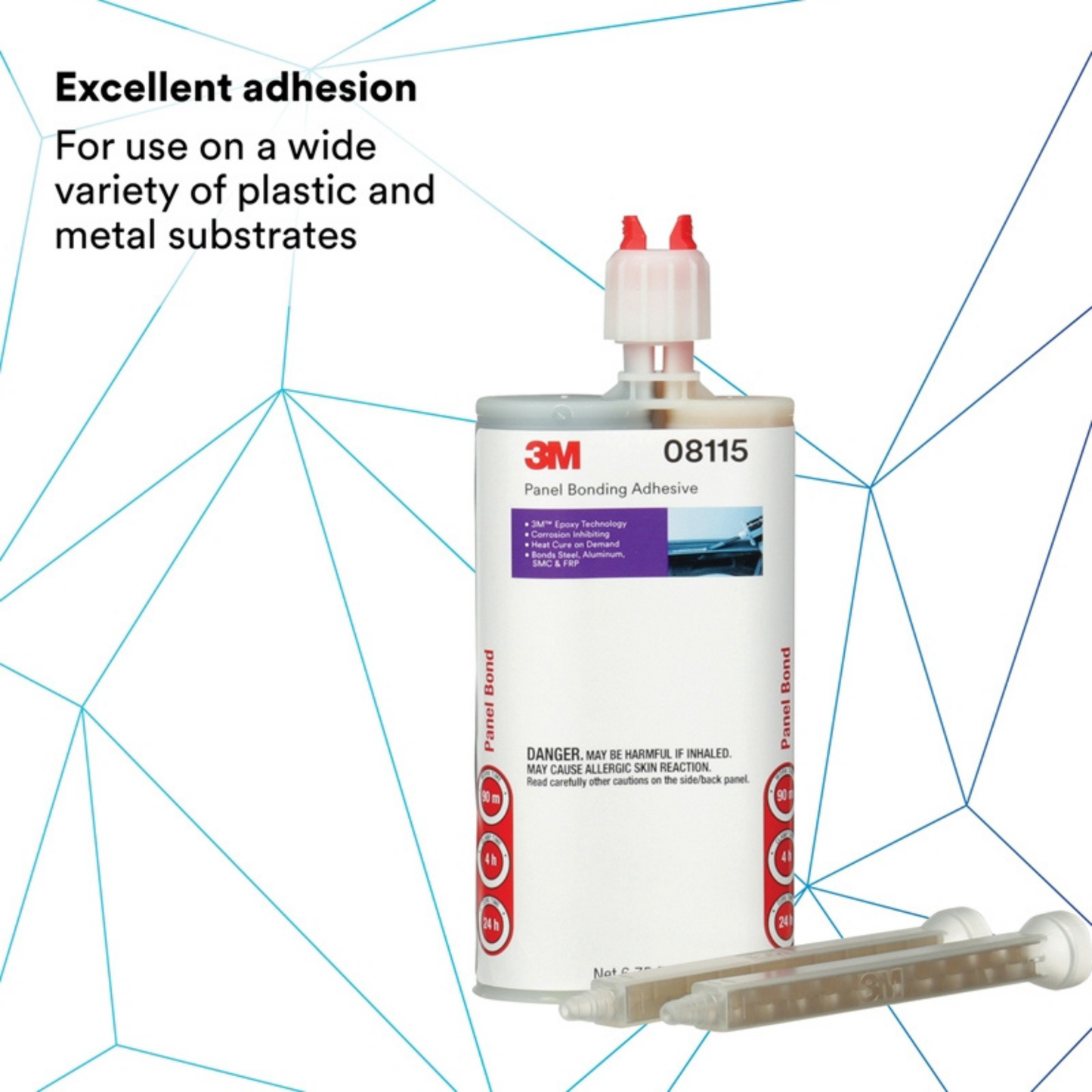 3M™ Automix® Panel Bonding Adhesive, 08115, 6.8 fl. oz. (200 ml)-refinishx.ca