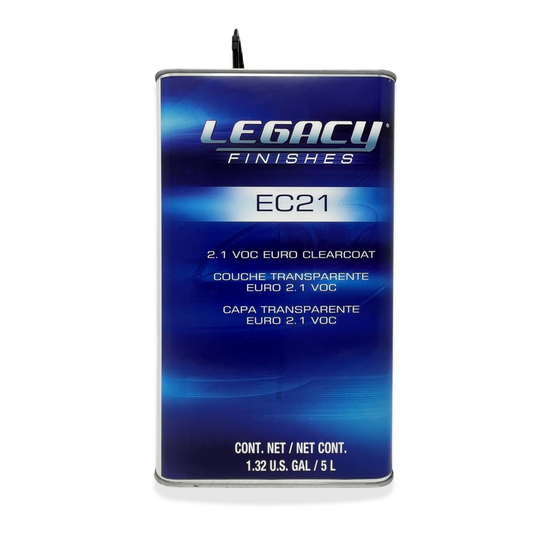 Legacy EC21 Euro Clearcoat 2.1 VOC (2:1 - 5L)