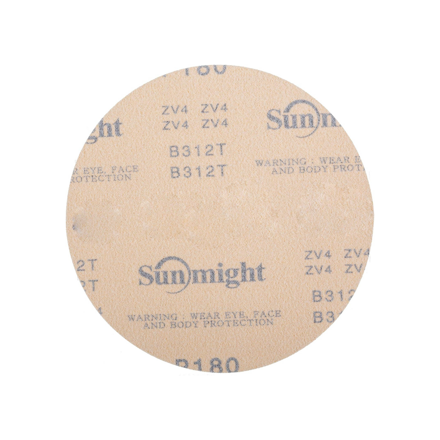 Sunmight Gold Hook it 6" DA Abrasive Automotive Sandpaper 40-800 Grit NO HOLE