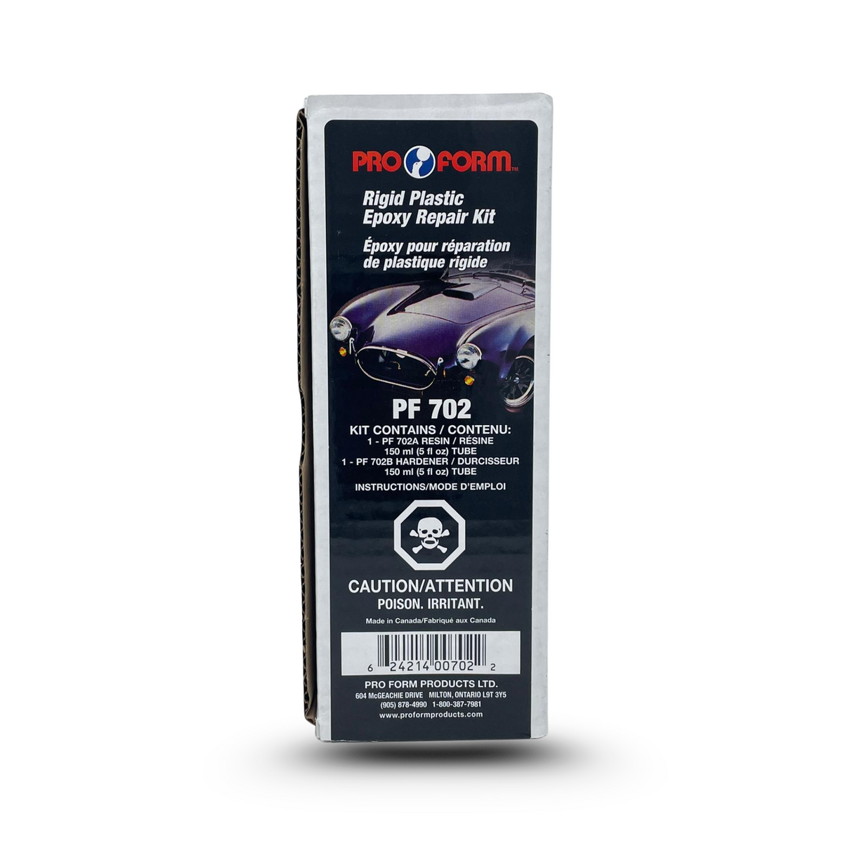 Proform Plastic PRO FORM FLEXIBLE PLASTIC EPOXY REPAIR KIT - PF 704 - refinishx.ca