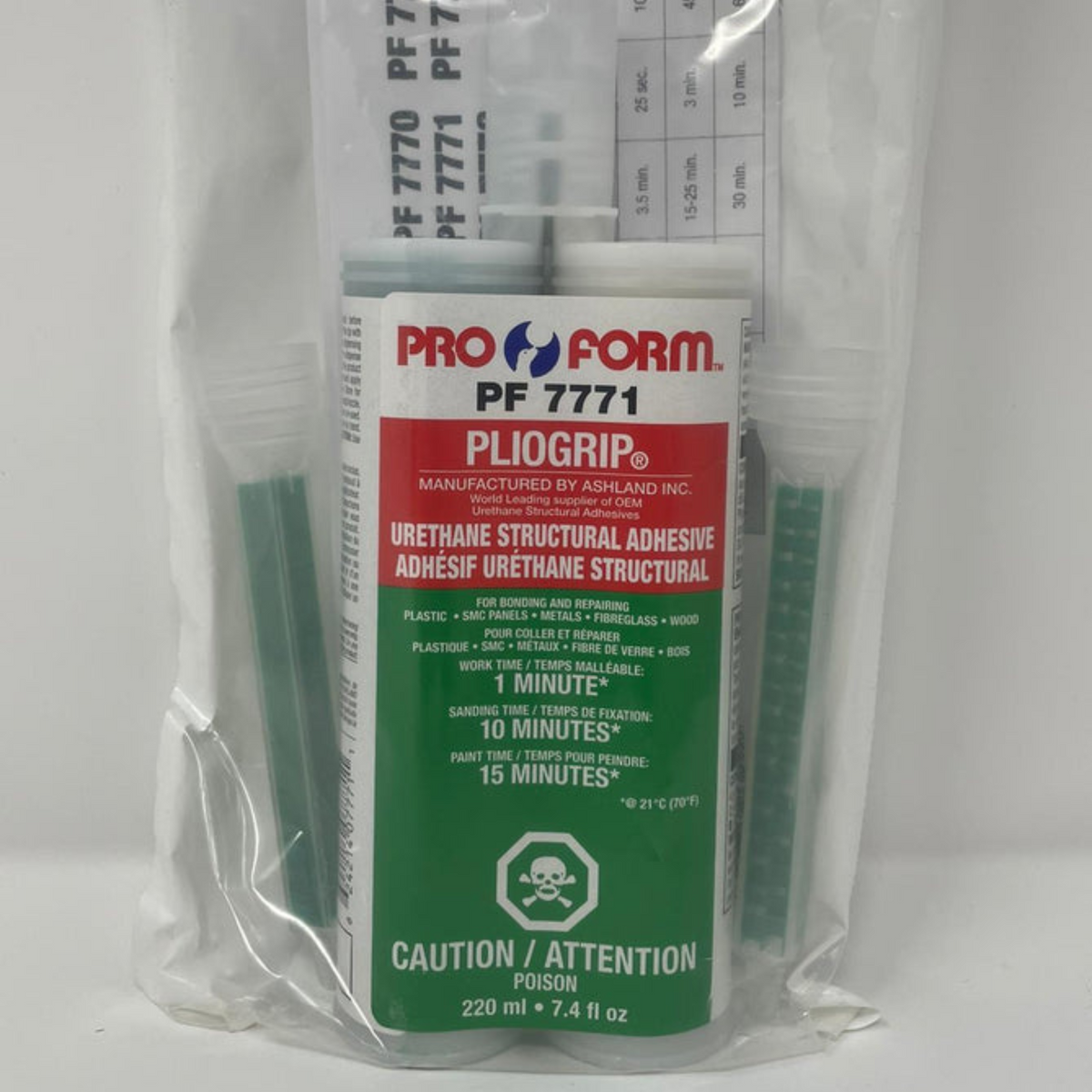 PRO FORM 7771 - PLIOGRIP® URETHANE STRUCTURAL ADHESIVE 200ml - refinis ...