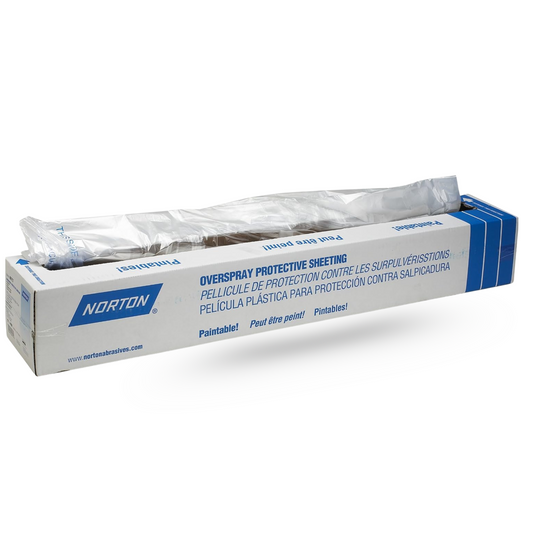 Norton Plastic Overspray Sheeting (6728 - 16' x 400') - refinishx.ca