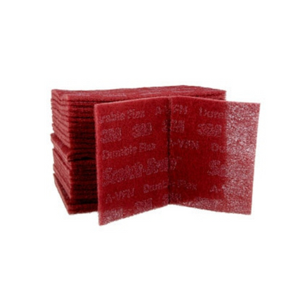Scotch-Brite™ Durable Flex Hand Pad 7847, MX-HP, A/O Very Fine, Maroon