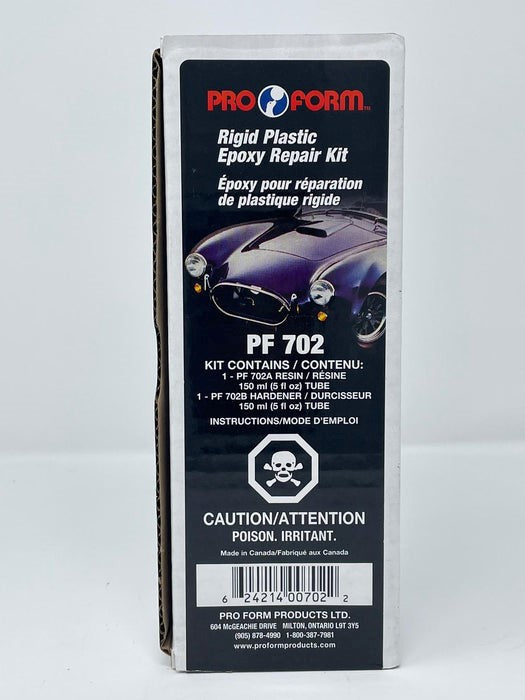 Proform Plastic PRO FORM FLEXIBLE PLASTIC EPOXY REPAIR KIT - PF 704 - refinishx.com