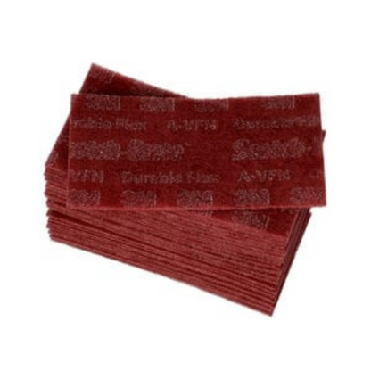 Scotch-Brite™ Durable Flex Hand Pad 7847, MX-HP, A/O Very Fine, Maroon
