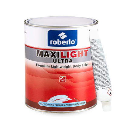 Roberlo Maxilight Ultra Premium Lightweight Body Filler - 3L - refinishx.ca